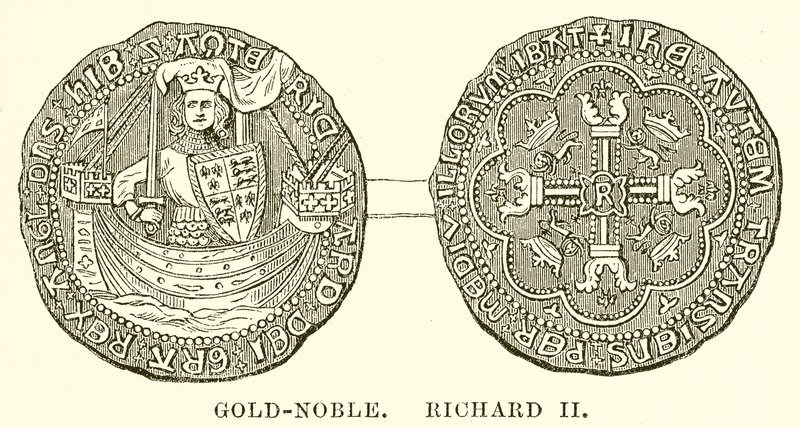 Goud-Nobel. Richard II door English School