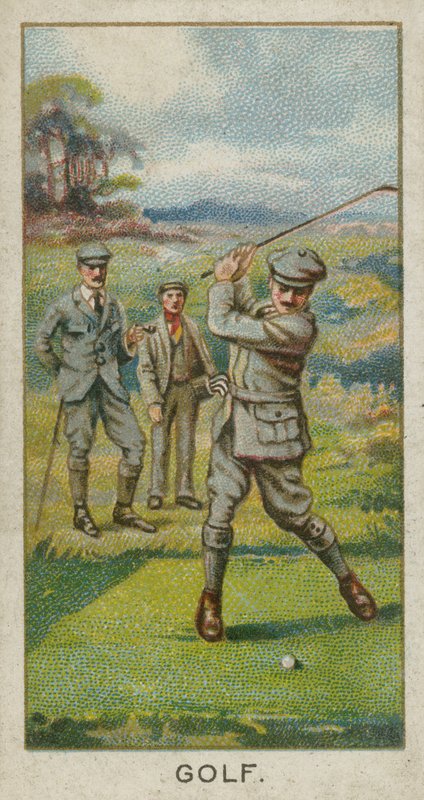 Golf door English School