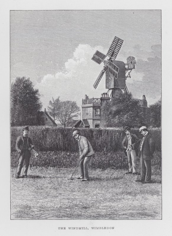 Golf: De windmolen, Wimbledon door English School