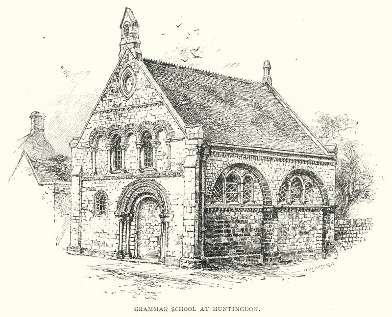 Grammatica School in Huntingdon door English School