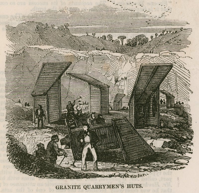 Granietgroevehutten, Rubislaw, Aberdeen door English School