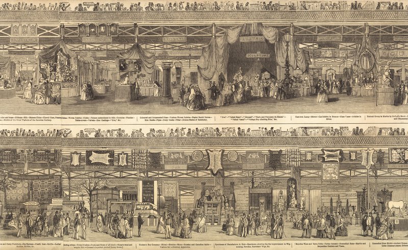Grote Tentoonstelling 1851 door English School