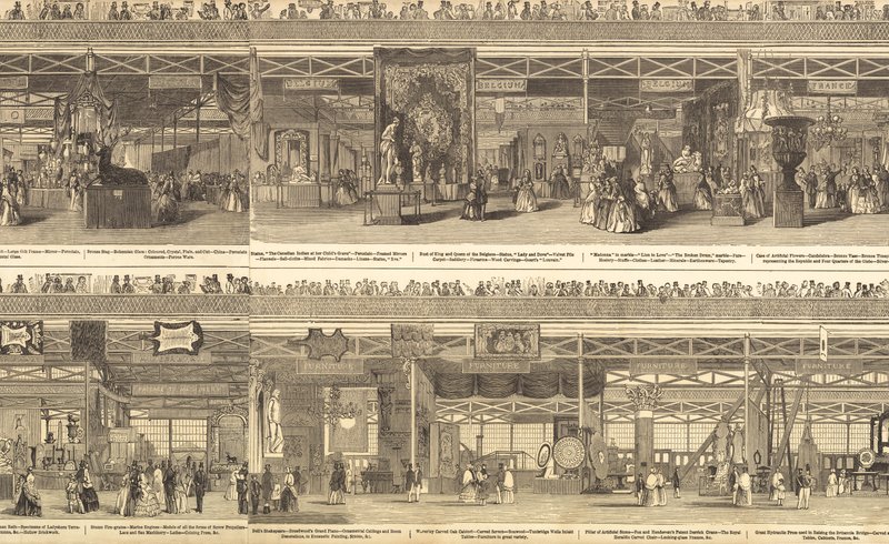 Grote Tentoonstelling 1851 door English School