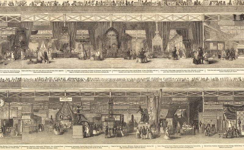 Grote Tentoonstelling 1851 door English School