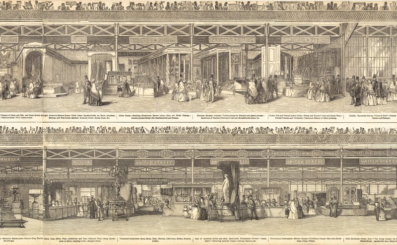 Grote Tentoonstelling 1851 door English School