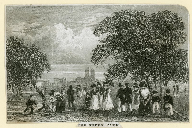 Green Park door English School