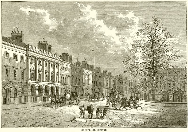 Grosvenor Square door English School