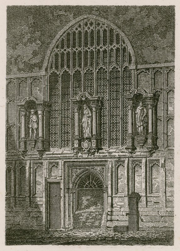 Guildhall Kapel, Londen door English School