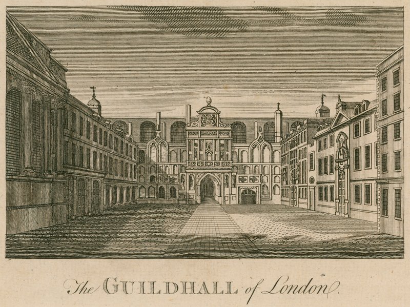Guildhall, Londen door English School