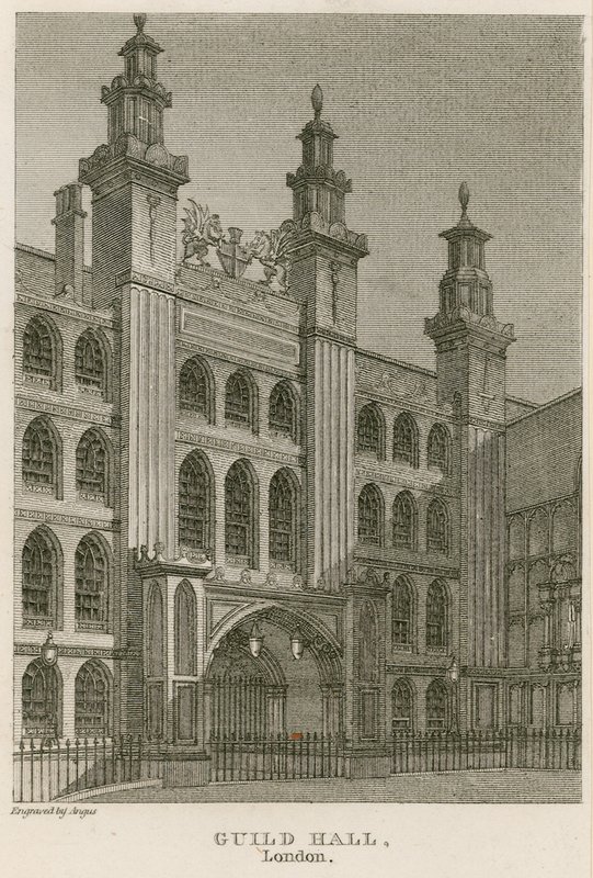 Guildhall, Londen door English School