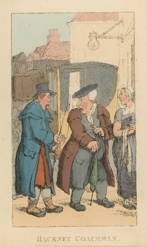 Hackney koetsier door English School