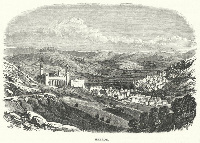 Hebron (gravure) door English School