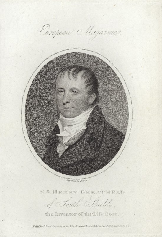 Henry Greathead door English School