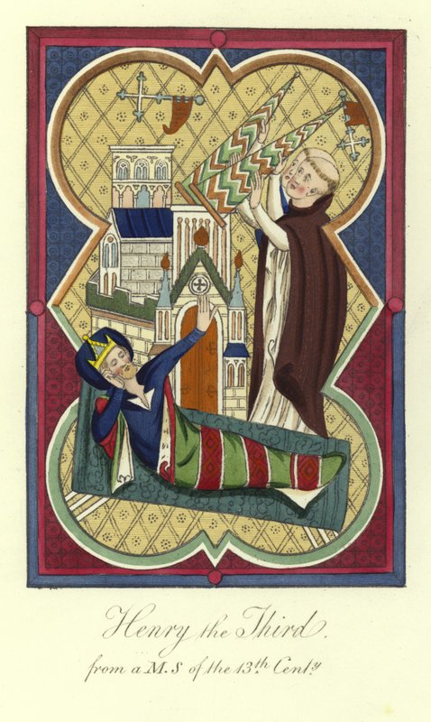 Hendrik III, koning van Engeland door English School