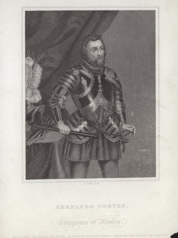 Hernan Cortes door English School