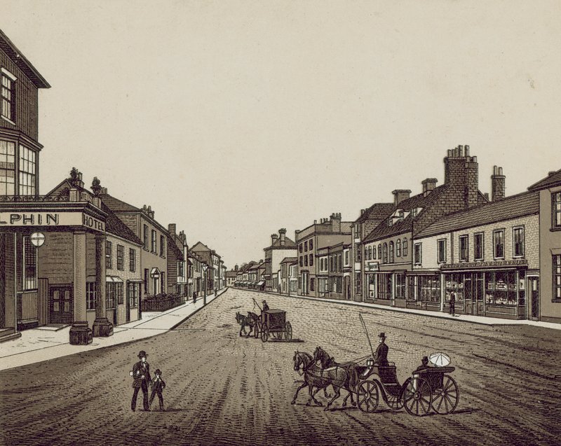 Hoofdstraat, Petersfield door English School