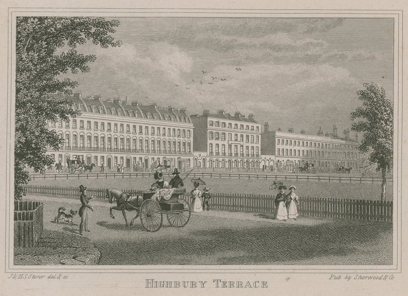 Highbury Terrace, Londen door English School