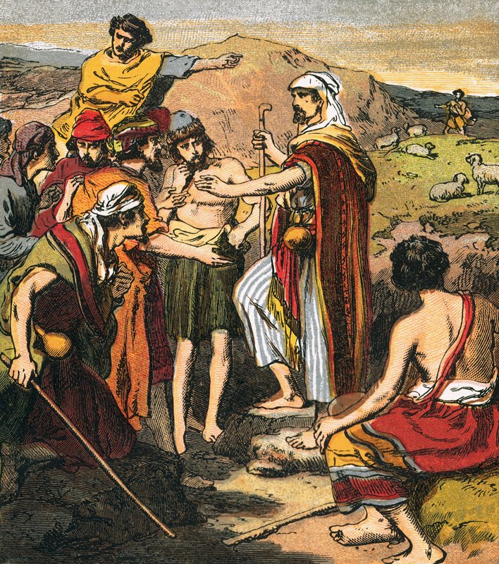 Geschiedenis van Joseph door English School