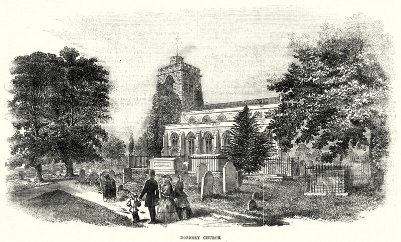 Hornsey Kerk door English School