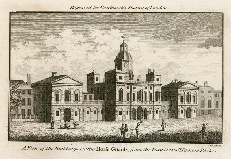 Horse Guards door English School