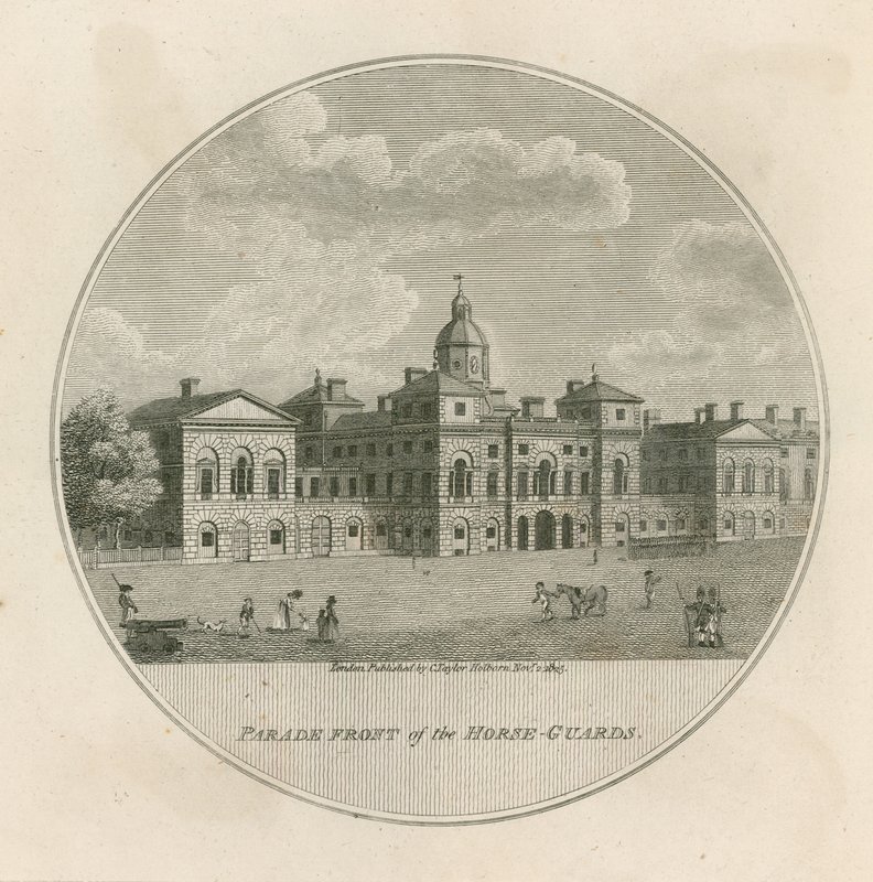 Horse Guards door English School