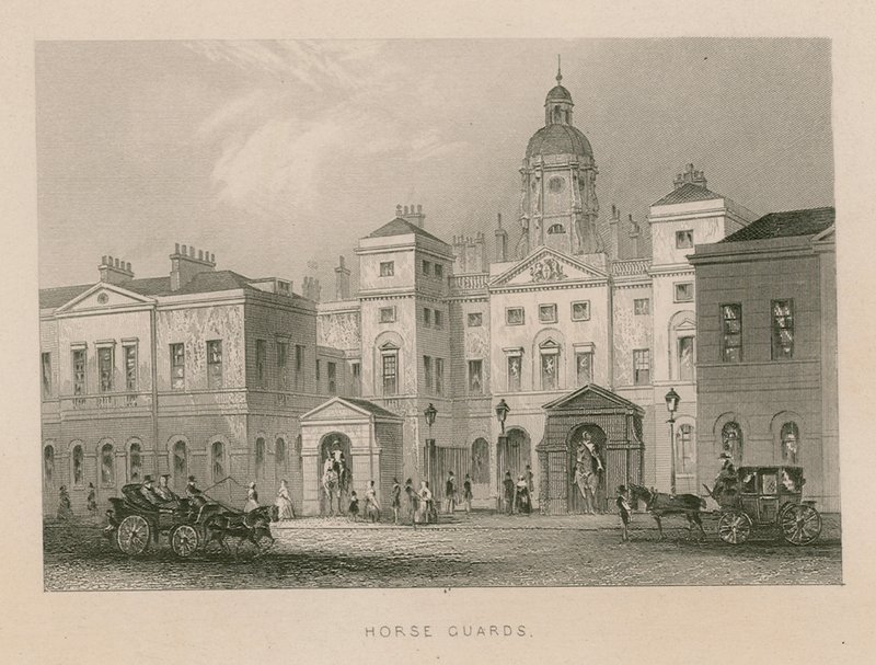 Horse Guards door English School