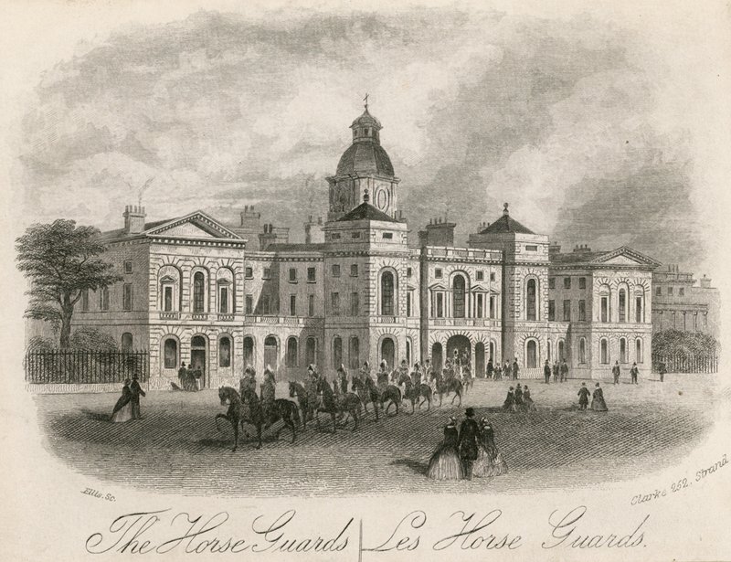 Horse Guards door English School