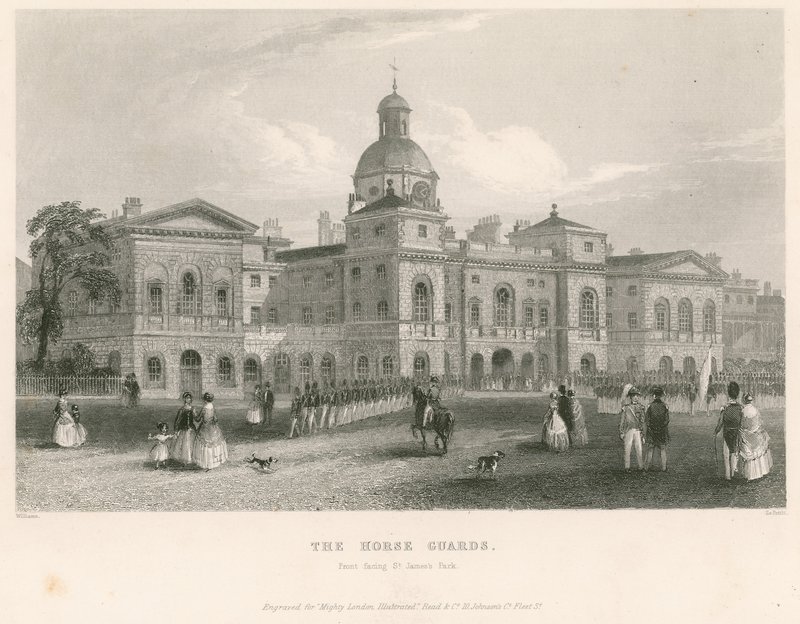 Horse Guards door English School