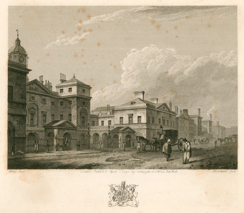 Horse Guards door English School