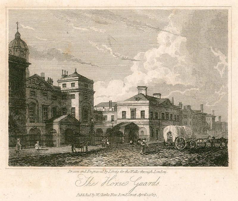 Horse Guards door English School