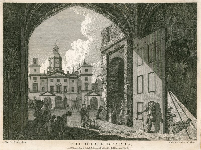 Horse Guards door English School
