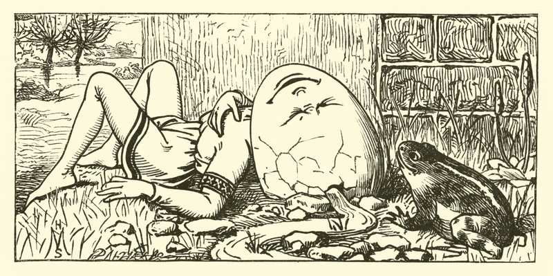 Humpty Dumpty door English School