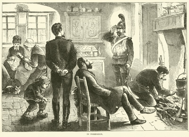 In bezit, december 1870 door English School