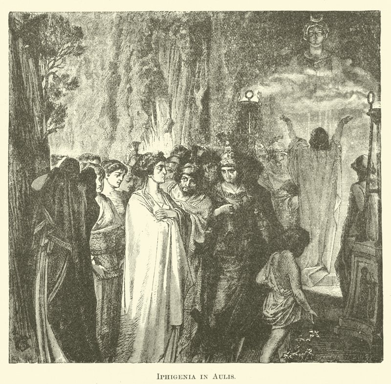 Iphigenia in Aulis door English School