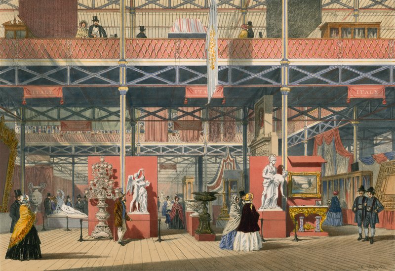 Italië, De Grote Tentoonstelling van 1851 door English School