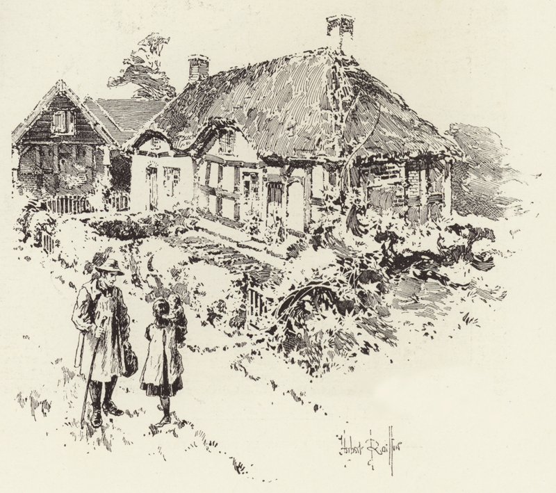 Het huis van Izaak Walton door English School