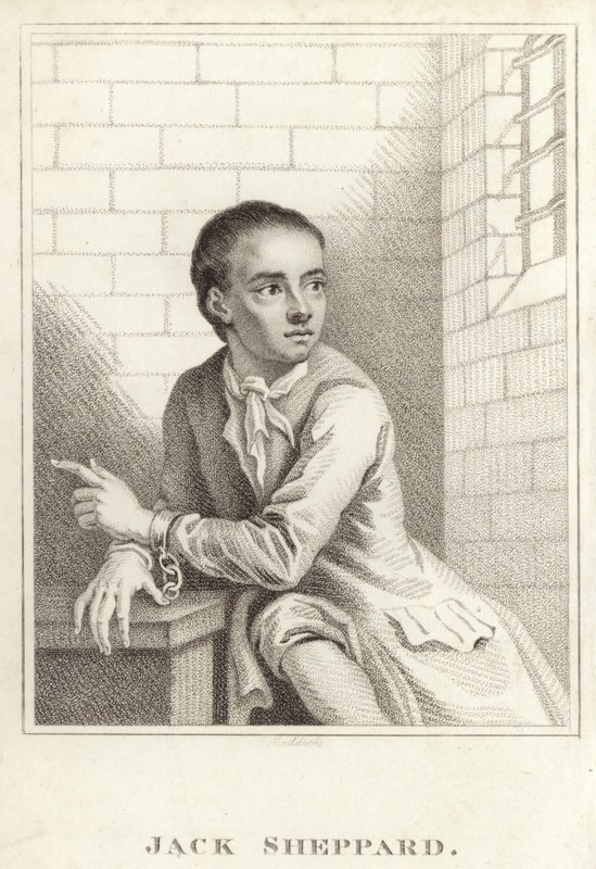 Jack Sheppard door English School