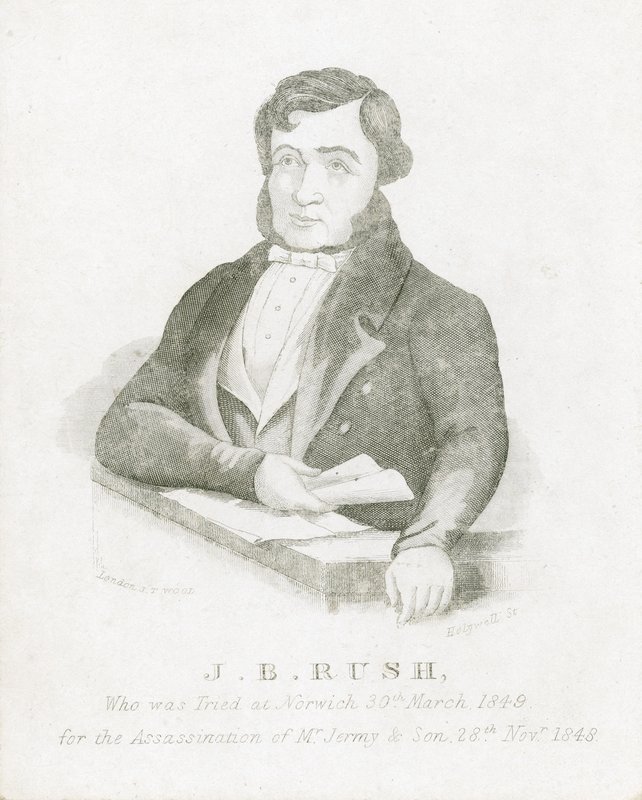James Blomfield Rush, moordenaar door English School