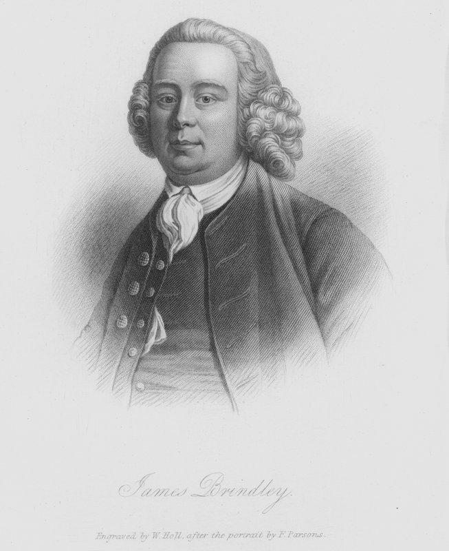 James Brindley (gravure) door English School
