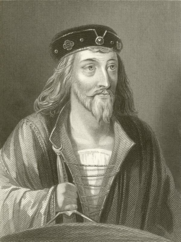 James I door English School