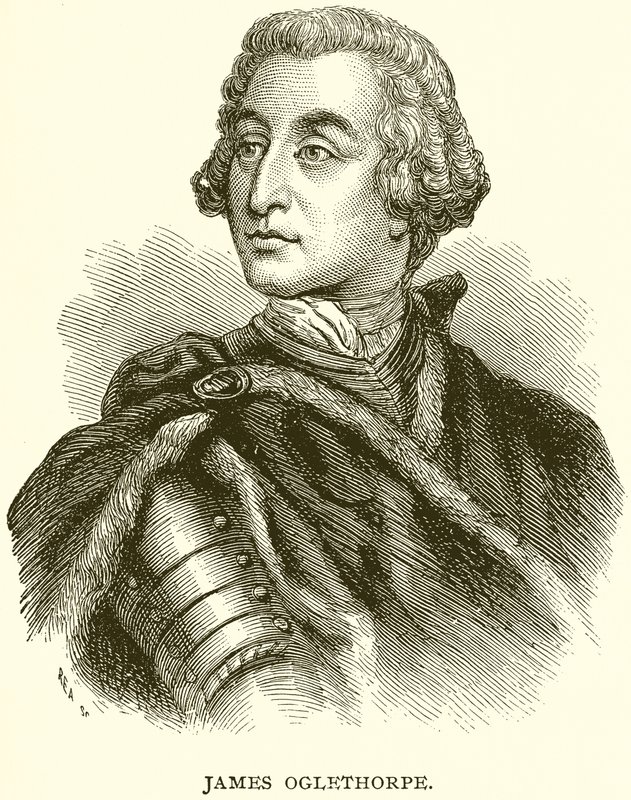 James Oglethorpe door English School
