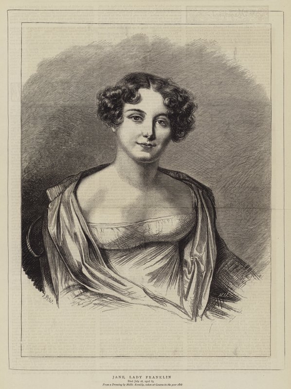 Jane, Lady Franklin door English School