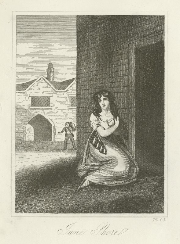Jane Shore door English School