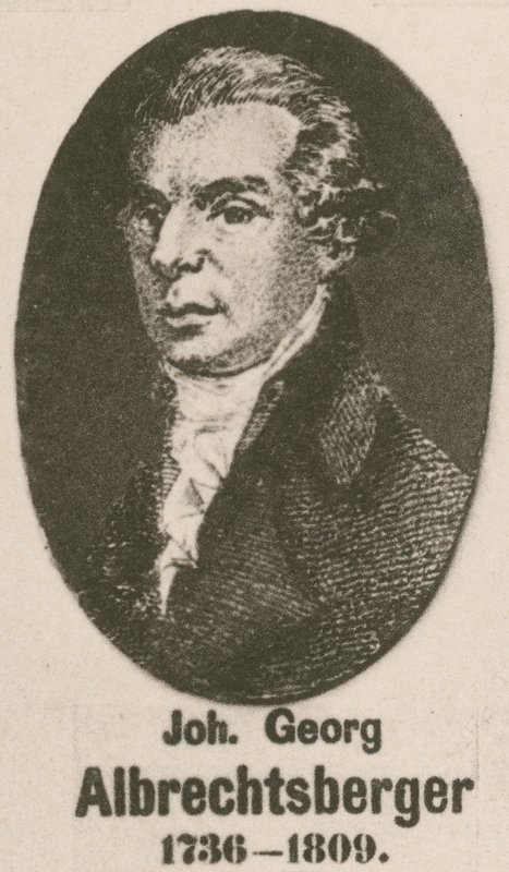 Johann Georg Albrechtsberger door English School