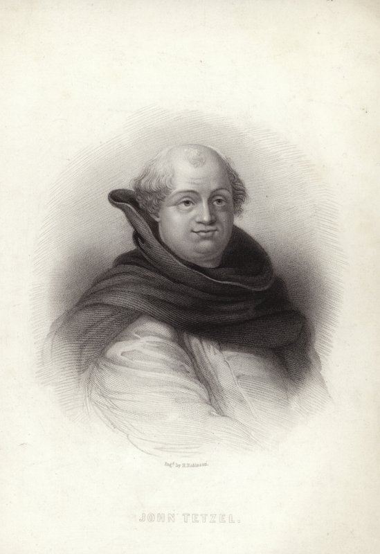 Johann Tetzel door English School