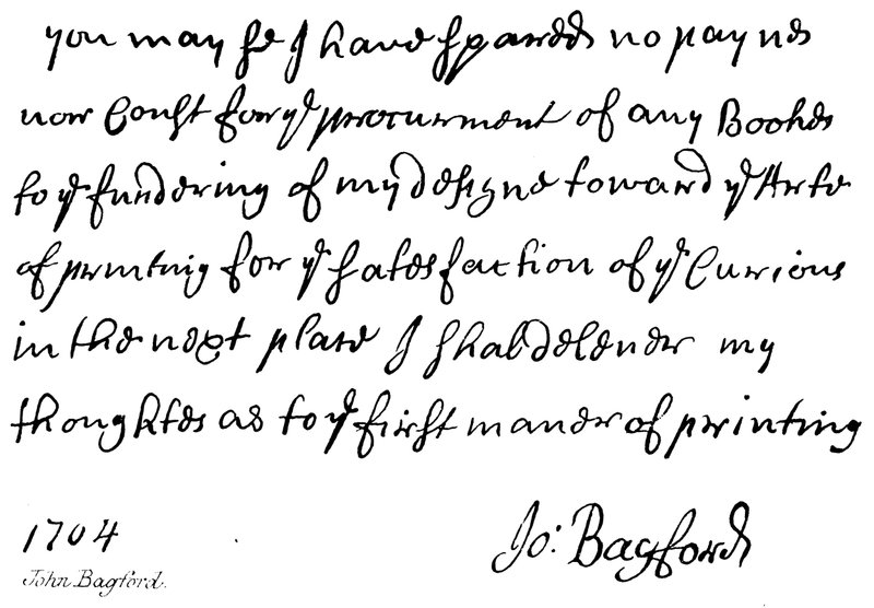 John Bagford door English School
