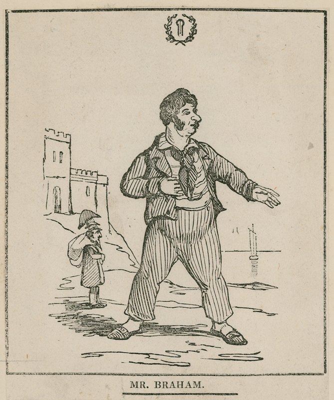 John Braham, zanger door English School