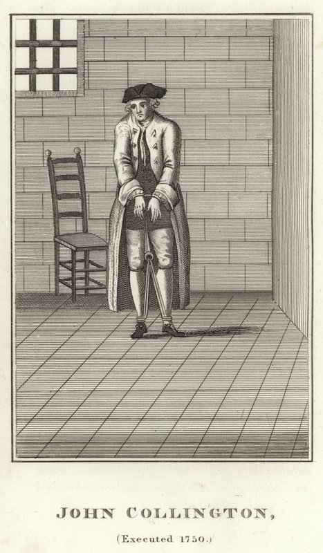 John Collington, geëxecuteerd 1750 door English School