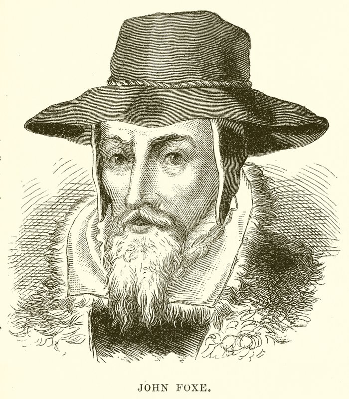 John Foxe door English School