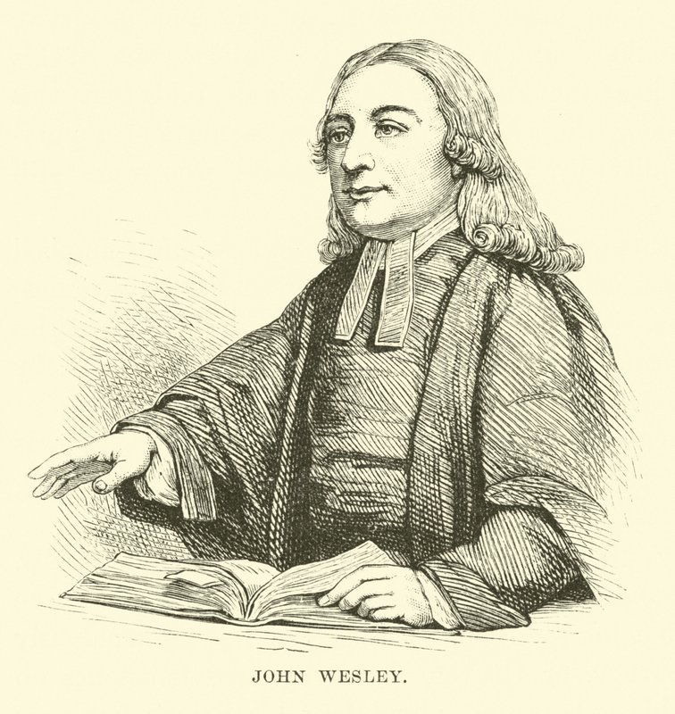 John Wesley door English School